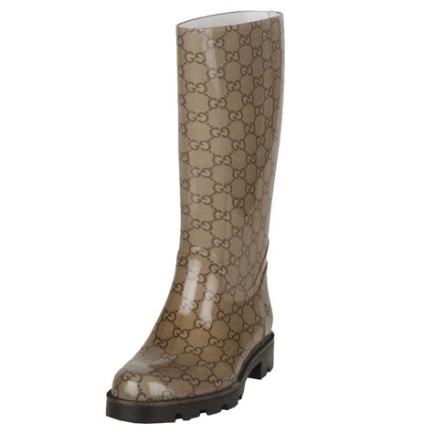 gucci shoes rain boots|thigh high gucci boots.